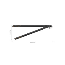 Сучкорез контактный L39 FISKARS SingleStep c загнутыми лезвиями большой