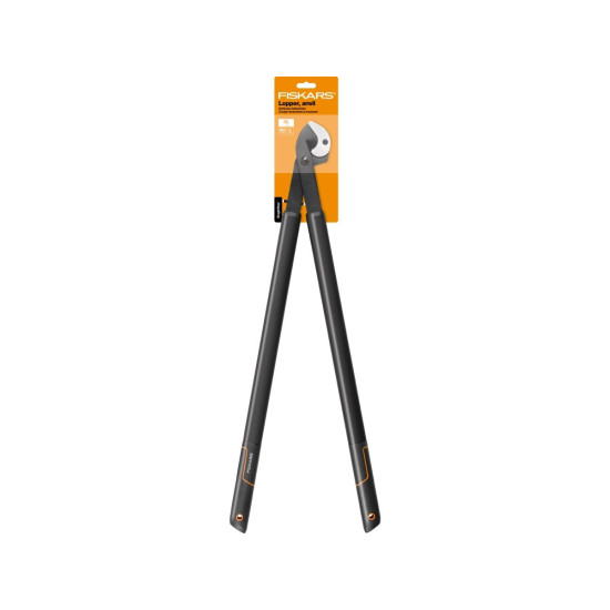 Сучкорез контактный L39 FISKARS SingleStep c загнутыми лезвиями большой Сучкорез контактный L39 FISKARS SingleStep c загнутыми лезвиями большой