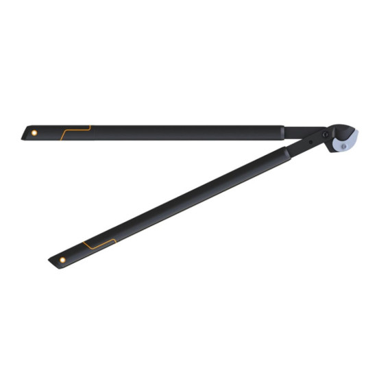 Сучкорез контактный L39 FISKARS SingleStep c загнутыми лезвиями большой Сучкорез контактный L39 FISKARS SingleStep c загнутыми лезвиями большой