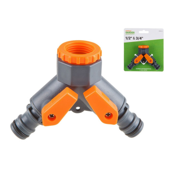 Тройник-распределитель 1/2" и 3/4" STARTUL GARDEN (ST6010-20) Тройник-распределитель 1/2" и 3/4" STARTUL GARDEN (ST6010-20)