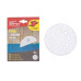 Шлифлист 125мм круг Р180 д/краски самосцепл. 8 отв. 5 шт. WORTEX