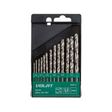 Набор сверл по мет. 13шт 2-8мм HSS ВОЛАТ