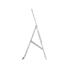 Лестница алюм. 3-х секц. 202/475/215см 3х8 ступ., 9,2кг PRO STARTUL (ST9944-08)