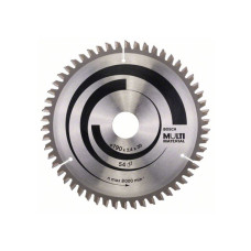 Диск пильный 190х30 мм 54 зуб. универсальный MULTIMATERIAL BOSCH