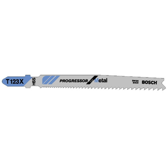 Пилка лобз. по металлу T123X (1 шт.) BOSCH Пилка лобз. по металлу T123X (1 шт.) BOSCH
