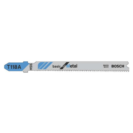 Пилка лобз. по металлу T118A (1 шт.) BOSCH Пилка лобз. по металлу T118A (1 шт.) BOSCH