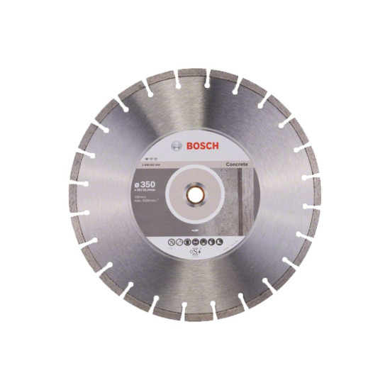 Алмазный круг 350х20/25.4 мм по бетону сегмент. STANDARD FOR CONCRETE BOSCH Алмазный круг 350х20/25.4 мм по бетону сегмент. STANDARD FOR CONCRETE BOSCH