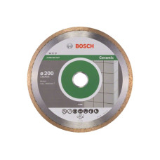 Алмазный круг 200х25.4 мм по керамике сплошн. STANDARD FOR CERAMIC BOSCH