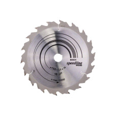Диск пильный 150х16 мм 18 зуб. по дереву SPEEDLINE WOOD BOSCH