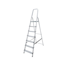 Лестница-стремянка алюм. 148 см 7 ступ. 5,2кг PRO STARTUL (ST9940-07)