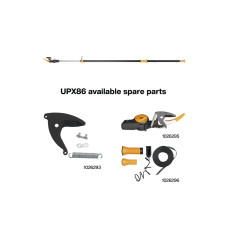 Сучкорез универсальный телескопический UPX86 FISKARS PowerGear