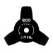 Нож для мотокосы 3 зуб. 255х1.4х25.4 мм ECO