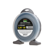 Леска ф 2.4 мм х 80 м квадратн. сеч. ALULON STARTUL GARDEN