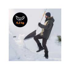 Скрепер-волокуша (движок) для снега FISKARS