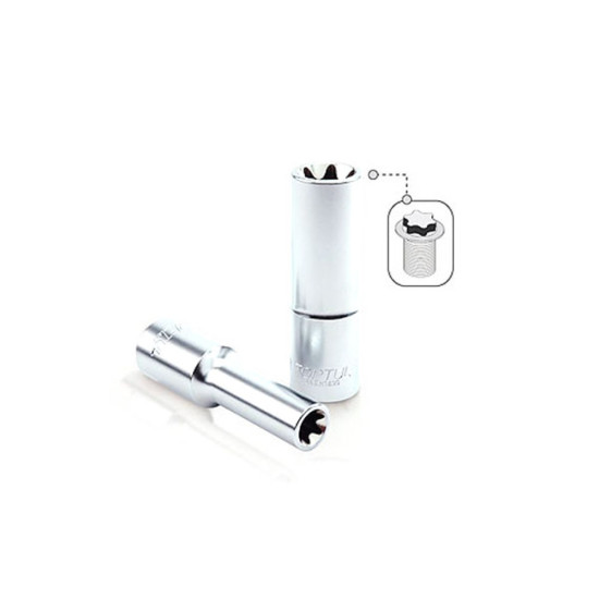 Головка 1/2" E12 6гр. глубокая TOPTUL Головка 1/2" E12 6гр. глубокая TOPTUL