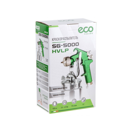 Краскораспылитель ECO SG-5000 (сопло ф 1.7 мм) Краскораспылитель ECO SG-5000 (сопло ф 1.7 мм)