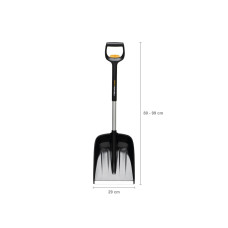 Лопата снеговая автомобильная телескопическая X-series FISKARS