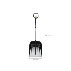 Лопата снеговая телескопическая X-series FISKARS