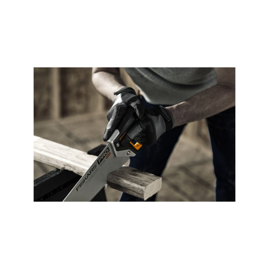 Ножовка по дереву PowerTooth 550мм 9 зубьев на дюйм FISKARS Ножовка по дереву PowerTooth 550мм 9 зубьев на дюйм FISKARS