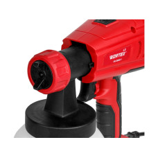 Краскораспылитель электрический WORTEX LX PS 0845-1 в кор. 550 Вт, 800 мл/мин, 1.3 л бак