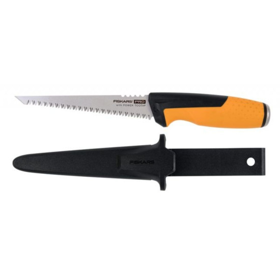Пила зубчатая с ножнами PowerTooth 8 зубьев на дюйм FISKARS Пила зубчатая с ножнами PowerTooth 8 зубьев на дюйм FISKARS