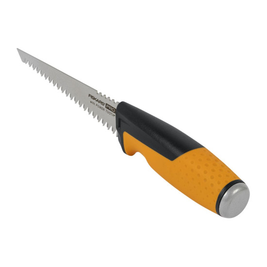 Пила зубчатая с ножнами PowerTooth 8 зубьев на дюйм FISKARS Пила зубчатая с ножнами PowerTooth 8 зубьев на дюйм FISKARS