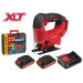 Аккум. лобзик WORTEX CJS 6529 в чем. ALL1 XLT SET 18 В, 0-2900 об/мин, 65 мм, 2х2 А*ч