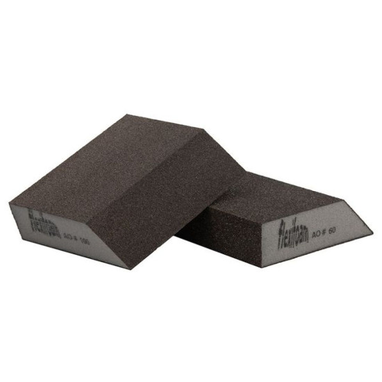 Губка абразивная 98х69х26мм Р100 Angle Flexifoam Губка абразивная 98х69х26мм Р100 Angle Flexifoam