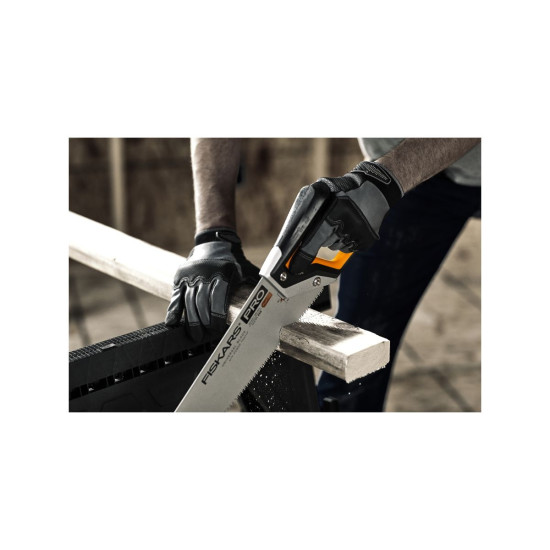 Ножовка по дереву PowerTooth 500мм 9 зубьев на дюйм FISKARS Ножовка по дереву PowerTooth 500мм 9 зубьев на дюйм FISKARS