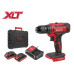Аккум. дрель-шуруповерт WORTEX BD 1820-1 Li в чем. ALL1 XLT 18 В, 30 Н*м, 2х2 А*ч, БЗП(мет.) 13 мм