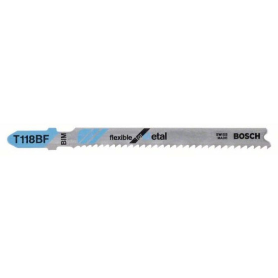 Пилка лобз. по металлу T118BF (1 шт.) BOSCH Пилка лобз. по металлу T118BF (1 шт.) BOSCH
