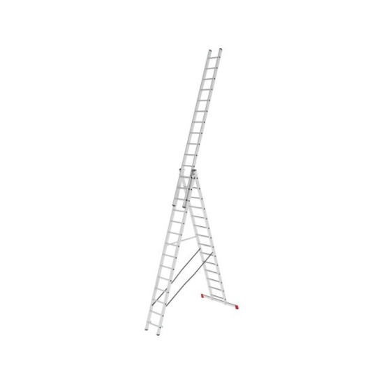 Лестница алюм. 3-х секц. 356/949/376см 3х14 ступ., 21,5кг PRO STARTUL (ST9942-14) Лестница алюм. 3-х секц. 356/949/376см 3х14 ступ., 21,5кг PRO STARTUL (ST9942-14)
