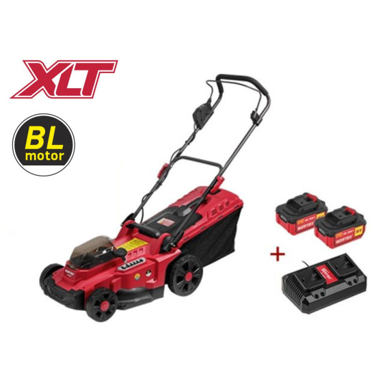 Газонокосилка аккумуляторная WORTEX CLM 3836 ALL1 XLT SET БЕСЩЁТ.ДВИГ., 18В+18В, 2акб, 4Ач, шир.3 Газонокосилка аккумуляторная WORTEX CLM 3836 ALL1 XLT SET БЕСЩЁТ.ДВИГ., 18В+18В, 2акб, 4Ач, шир.3