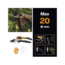Секатор плоскостной Solid P321 FISKARS