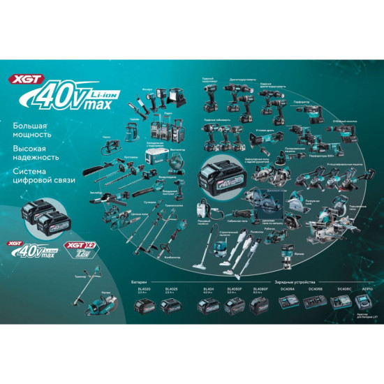 Аккум. дрель-шуруповерт MAKITA XGT DF 001 GZ в кор. Аккум. дрель-шуруповерт MAKITA XGT DF 001 GZ в кор.