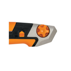 Нож с выдвижным, сменным лезвием18мм CarbonMax FISKARS