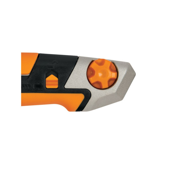 Нож с выдвижным, сменным лезвием18мм CarbonMax FISKARS Нож с выдвижным, сменным лезвием18мм CarbonMax FISKARS