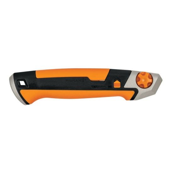 Нож с выдвижным, сменным лезвием18мм CarbonMax FISKARS Нож с выдвижным, сменным лезвием18мм CarbonMax FISKARS