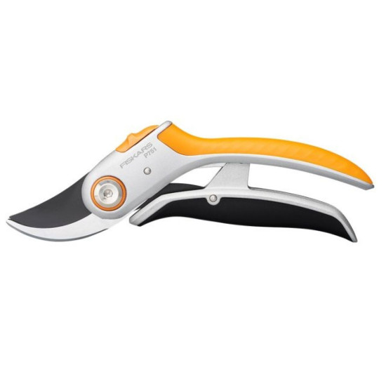 Секатор плоскостной металлический FISKARS Plus PowerLever P751 Секатор плоскостной металлический FISKARS Plus PowerLever P751