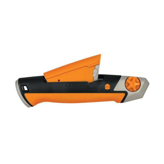 Нож с выдвижным, сменным лезвием 25мм CarbonMax FISKARS Нож с выдвижным, сменным лезвием 25мм CarbonMax FISKARS