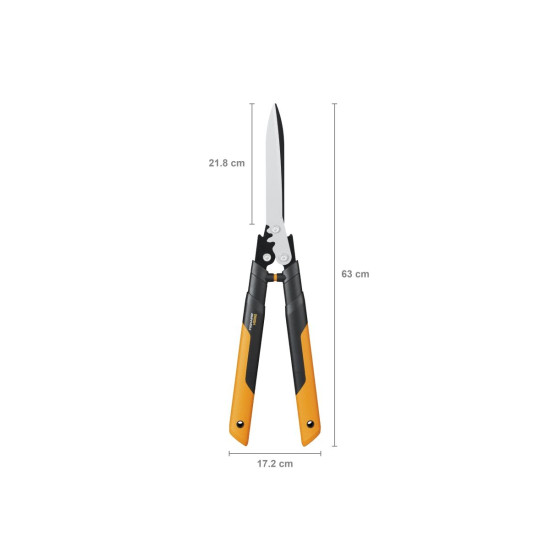 Ножницы для живой изгороди HSX92 PowerGear FISKARS Ножницы для живой изгороди HSX92 PowerGear FISKARS