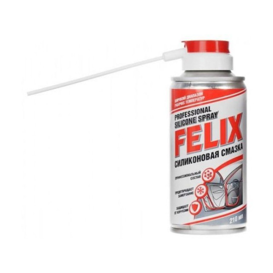 Смазка силиконовая Felix (аэрозоль) 210 мл Смазка силиконовая Felix (аэрозоль) 210 мл