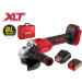 Аккум. углошлифмашина WORTEX LX CAG 1812-1 E в чем. ALL1 XLT SET БЕСЩЕТ., 18 В, 125 мм, 8000 об/мин