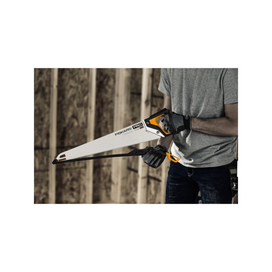 Ножовка по дереву PowerTooth 550мм 7 зубьев на дюйм FISKARS Ножовка по дереву PowerTooth 550мм 7 зубьев на дюйм FISKARS