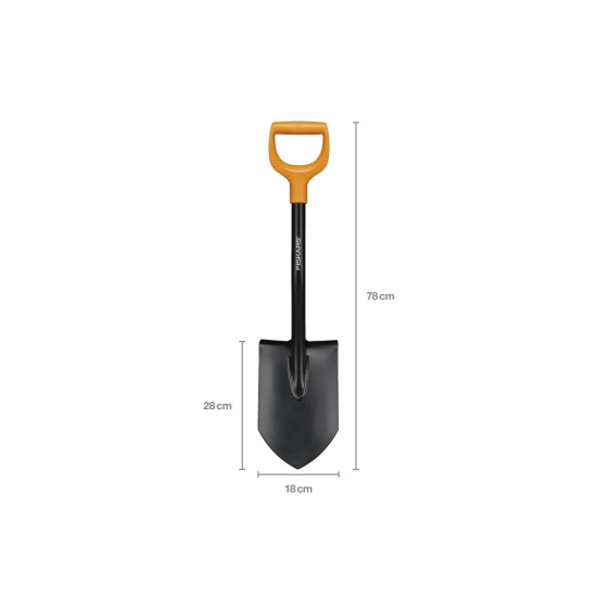 Лопата штыковая укороченная Solid FISKARS Лопата штыковая укороченная Solid FISKARS