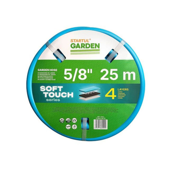 Шланг поливочный 5/8" 25м STARTUL GARDEN SOFT TOUCH (ST6040-5/8-25) Шланг поливочный 5/8" 25м STARTUL GARDEN SOFT TOUCH (ST6040-5/8-25)