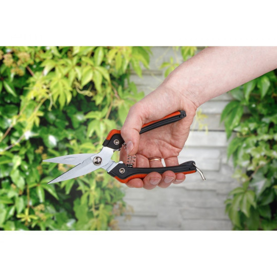 Секатор с прямыми лезвиями 19см STARTUL GARDEN (ST6410-05) Секатор с прямыми лезвиями 19см STARTUL GARDEN (ST6410-05)