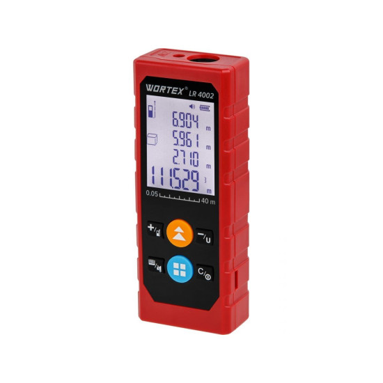 Дальномер лазерный WORTEX LR 4002 в кор., 0,05 – 40, ± 2 мм Дальномер лазерный WORTEX LR 4002 в кор., 0,05 – 40, ± 2 мм