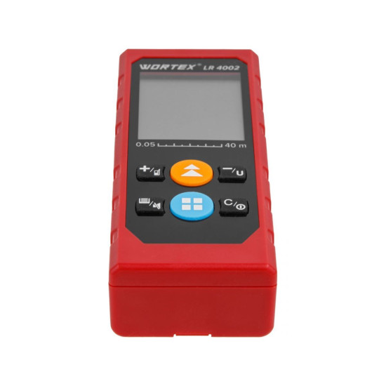 Дальномер лазерный WORTEX LR 4002 в кор., 0,05 – 40, ± 2 мм Дальномер лазерный WORTEX LR 4002 в кор., 0,05 – 40, ± 2 мм