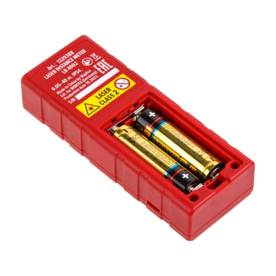 Дальномер лазерный WORTEX LR 4002 в кор., 0,05 – 40, ± 2 мм Дальномер лазерный WORTEX LR 4002 в кор., 0,05 – 40, ± 2 мм